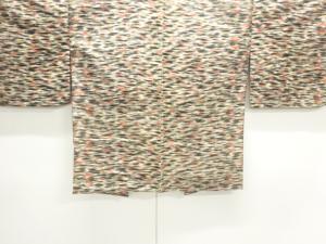 大正ロマン　抽象模様織り出し銘仙羽織